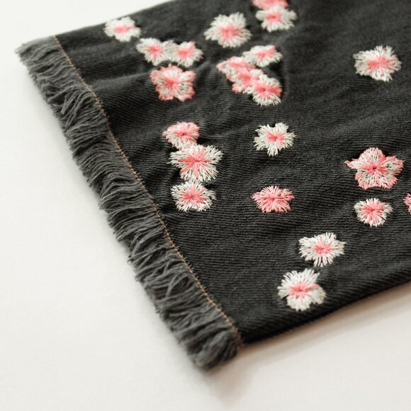 NWT! Runway Collectors! ISABEL MARANT ‘Holan’ Cherry Blossom Embroidered Jeans - Picture 9 of 16